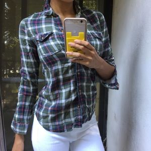 Abercrombie Checked button down shirt